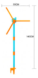 Cata-vento Splash Brinquedo De Água Giratório Com Jatos