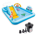 Piscina Playground Floresta 493l+ Bomba Elétrica