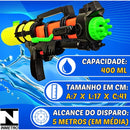 Kit 3 Arminhas de Agua Esguicha Agua Verao Brinquedo Praia Cor Laranja