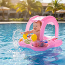 Boia Bebê Piscina Cobertura Infantil Inflável Proteção Solar