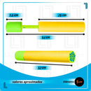 Combo 05 Lança Água Infantil Colorido Para Piscina E Praia Cor Misto