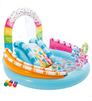 Piscina Inflável Playground Candy Fun Infantil Intex 165l
