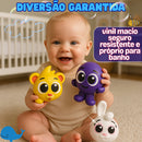 Bonecos De Banho Bolofofos Com Jatos Divertidos Vinil Seguro