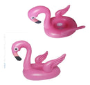 Boia Flamingo Bote Piscina + Pezinho Infantil Meninas Rosa