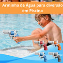 Kit 3 Pistola Água Arminha Arma Brinquedo Piscina